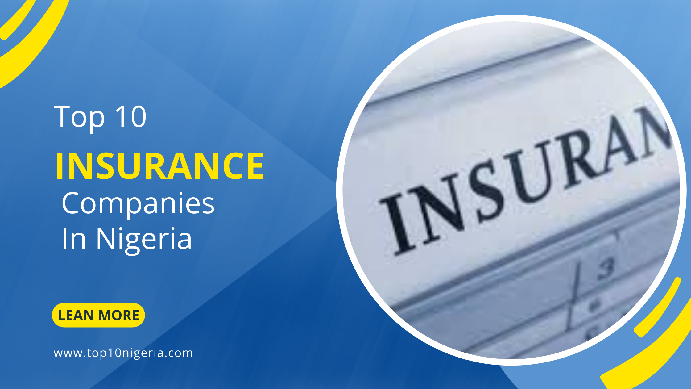 Insurance Companies In Nigeria